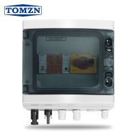 ∏ Solar photovoltaic PV Combiner Box With Lightning Protection 1 input 1 out DC 1000V Fuse MCB SPD Waterproof Box IP65