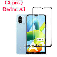 (3ชิ้น) สำหรับ Redmi A1 10 10C 9T 9C 9A 9 Note 11 11Pro 11S กระจกนิรภัยป้องกันเต็มพื้นที่ฟิล์มปกป้องหน้าจอ