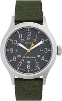 Timex Mens Expedition Scout 40 Watch Green/Silver-Tone/Black