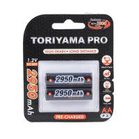 iถ่านชาร์จ Toriyama AA 2950mAh PRO (Ni-Mh) แพ็ค 2 ก้อน