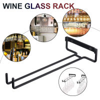 Champagne Goblet Pub Home Under Cabinet Storage Organizer Hanging Shelf Kitchen Wine Glass Rack Bar Wall Mounted Steamware Stand