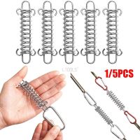 Stainless Steel Wind Rope Buckle Spring Wind Rope Buckle Outdoor Camping Pegs Tent Stakes Carabiner Sunshade Fixed Tent Hook