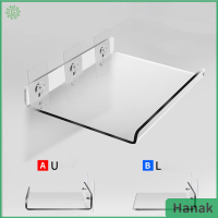 Hanak ชั้นวางติดผนังอะคริลิกชั้นวางติดผนังใสสำหรับนั่งห้องน้ำ