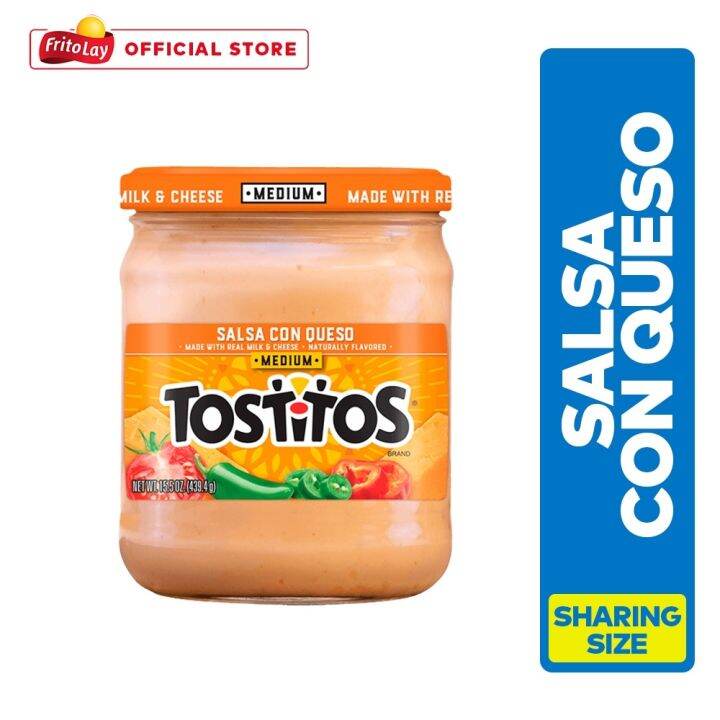 Tostitos Salsa Con Queso Medium Dip 15oz Lazada Ph 7096