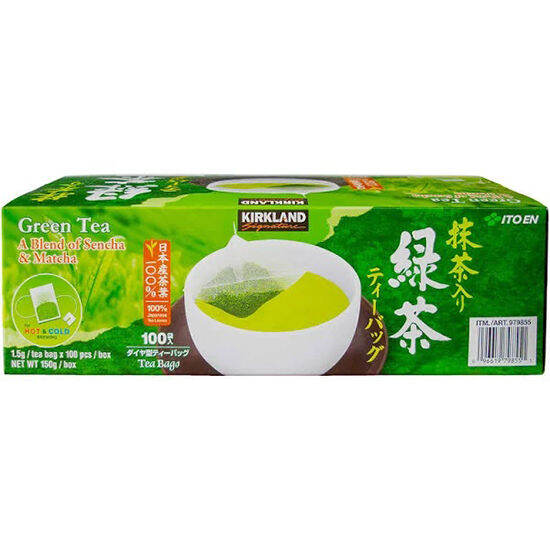 KIRKLAND SIGNATURE ITO EN Japanese GREEN TEA Leaves 100TeaBags Lazada PH