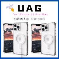 UAG สำหรับ iPhone 13 Pro Max กรณีที่มี MagSafe ที่แข็งแกร่งน้ำหนักเบา,บาง,กันกระแทกใส Plyo ปก