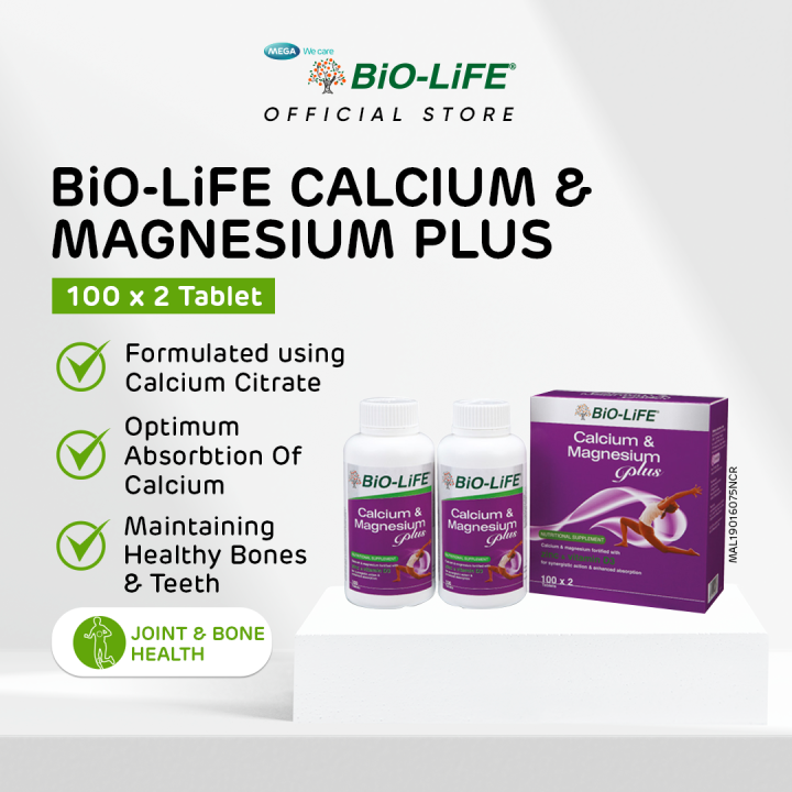 BiO LiFE CALCIUM MAGNESIUM PLUS 100SX2 Expiry Date Jul 2024 Lazada   Adfd73923bd27dff3a03e15493dda340  720x720q80 