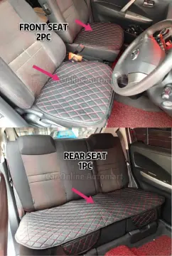 SIMPLYAUTO Car Front Seat Cushion Cover Protector Universal Size Fit Plush  Car Front Seat Cover For