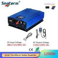 1KW 1.2KW MPPT on grid PV Power invertor with Limiter Sensor and Battery Discharge Power Mode DC 12V 24V 48v 96v to AC120V/240V