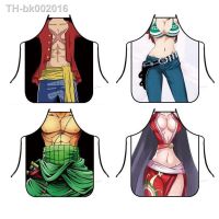 ▪☄ New Funny Apron Cartoon Aprons Anime Kitchen Apron Dinner Party Cooking Apron Adult Baking Accessories Barber Apron Delantal