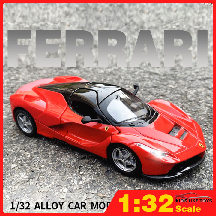 1:32 Ferrari LaFerrari Model Car Diecast Toy Vehicle Pull Back Cars Gift Toy
