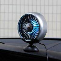 [COD] Car fan USB mini adjustable speed large supplies