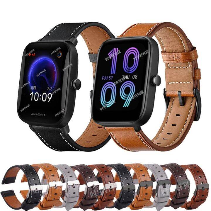 สำหรับ-xiami-huami-amazfit-bip-3-pro-สายหนัง20มม-สายนาฬิกาข้อมือแบบปลดเร็วสำหรับ-amazfit-bip-u-pro-bip-s-lite-gts-3-2สร้อยข้อมือ-carterfa