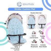 Ezylittles เบาะรองนั่งในรถความสะดวกสบายเป็นพิเศษ Bantal Alas รถเข็นเด็กทารกที่มีเบาะรองนั่งสูง Kasur Mobil แบบดันสำหรับทารก