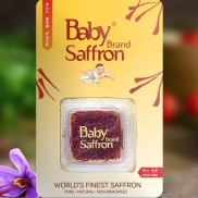 Chính hãng 1 hộp Saffron 1gr, Nhụy hoa nghệ tây Baby Saffron Ấn Độ