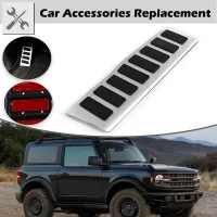 1X บทกวีรถแก๊สและเบรคเหยียบครอบคลุมเท้า Anti-Slip Fit สำหรับ Ford Bronco 2021 2022 2 4ประตูรถอุปกรณ์เสริม