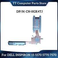 TT ใหม่ต้นฉบับสำหรับ INSPIRON 15 5570 5770 7570แล็ปท็อปฮีทซิงค์กับพัดลม CN-0GX4TJ GX4TJ 0GX4TJ AT21Q0020F0จัดส่งรวดเร็ว