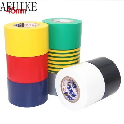 Electrical tape 45mm X18 meter long 18mm insulation  black large volume electrical  transformer electric accessory Adhesives Tape