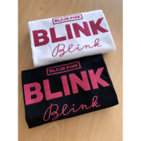 เสื้อยืดคุณภาพดี (พิมพ์พรีเมี่ยม)BLACKPINK BLINKGLITTER t-shirt Y2K