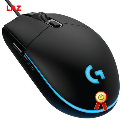 Logitech G102สายเมาส์เล่นเกม200-8000Dpi 6เมาส์แบบออปติคัลปุ่มเข้ากันได้สำหรับ Windows 7