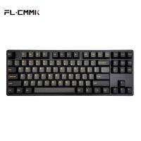 FL · ESPORTS F11G-PRO 87-คีย์ไร้สายชาร์จได้คีย์บอร์ดแบบกลไกบลูทูธการเขียนโปรแกรมแบบมาโครสามโหมด