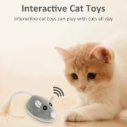 ILADA Health Cat Interactive Mouse Toy Automatic Electric Mouse Teaser Toy