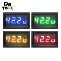 DM โวลต์มิเตอร์วัดอุณหภูมินาฬิกาอิเล็กทรอนิกส์3 In 1,อเนกประสงค์ Jam Tangan Led จอแสดงผลดิจิตอล Jam Tangan Elektronik รถยนต์พาหนะ DC0-300V