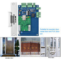 TCP/IP การ์ดควบคุมการเข้าถึงประตูเครือข่ายแบบเต็มชุด Access Card Reader Control Board