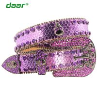 Luxury Strap Western Rhinestone Belts Fashion Diamond Belt for Men Cinto De Strass Cowgirl Cowboy Cinturones Para Hombre Belts