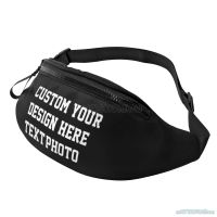 Custom Your Design Travel Waist Pack for s Crossbody Bag Sling Pocket Belt Bag with Adjustable Strap for Sports
