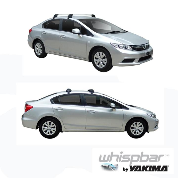 yakima-whispbar-roof-rack-honda-civic-2012-2016-แร็คหลังคาตรงรุ่น-honda-civic-2012-2016