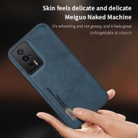 เคสกันกระแทกสำหรับ Xiaomi Poco F5 X5 Pro PocoF5 PocoX5 Pro 2023ใหม่หนังด้านย้อนยุคเคสโทรศัพท์ติดรถยนต์ฝาหลังป้องกันทุกสัดส่วนที่วางเลนส์