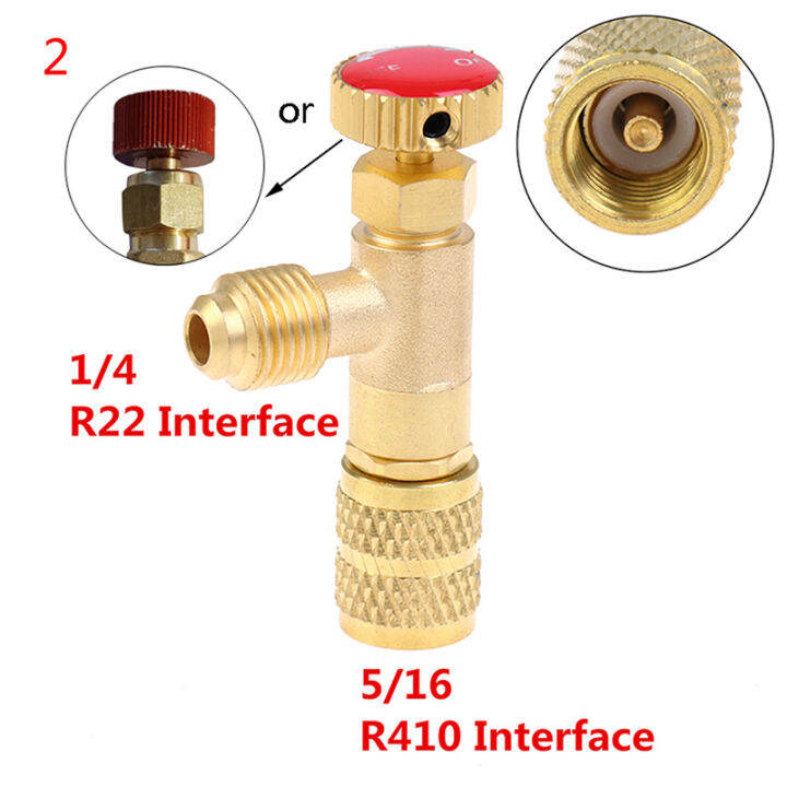 Graceful Air conditioning repair liquid safety valve R410A R22 1/4