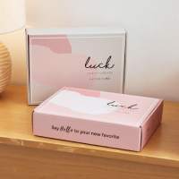 กล่องของขวัญ LUCK Box Set ♡ ตัวเสริมเมื่อลูกค้าอยากซื้อผ้าขนหนูใส่กล่องของขวัญ (✦ บริการพิมพ์การ์ด ฟรี  ✦)