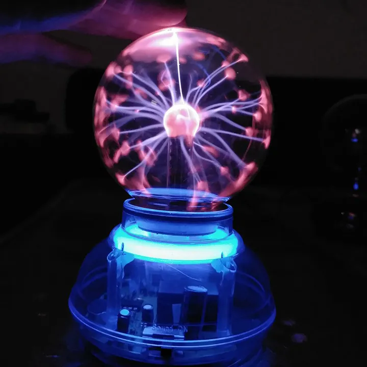 LANG 3-inch USB Magic Electrostatic Ball Ion Ball Lamp Lightning Ball ...