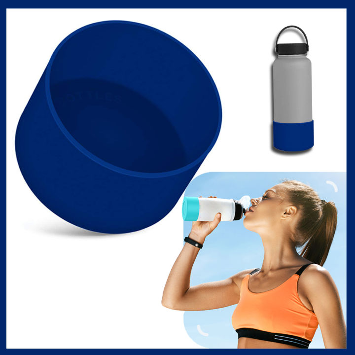 Protective Silicone Boot Sleeve For 12oz-40oz Water Bottles, Anti-slip Bottom  Cover Accessories