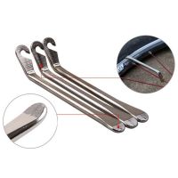 【】 zsdcpt 12CM Steel Plating Road Cycling Tire Tyre Replace Lever Pry Bike Repair Kit Opener Breaker Spoon Tools