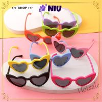 【hot sale】☏❄▫ D03 NIU Kids Sunglasses 3-9 Years Heart-Shaped Pink Toddler Sunglasses