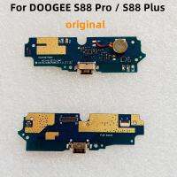 แผงชาร์จพอร์ตเดิมสำหรับ DOOGEE S88 Plus กระดาน USB ไมโครโฟนอะไหล่ซ่อมเครื่องสั่นสำหรับ DOOGEE S88 Pro