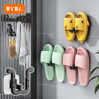 RYRA 123ชิ้นรองเท้าแตะตะขอแขวนสำหรับห้องน้ำห้องส้วมชั้นวางรองเท้าติดผนังรองเท้าแตะจัดวัตถุขนาดเล็กผลิตภัณฑ์จัดเก็บ