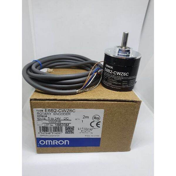 สินค้าใหม่-omron-rotary-encoder-e6b2-cwz6c-e6b2cwz6c-1000p-r-new-in-box-ลด-50