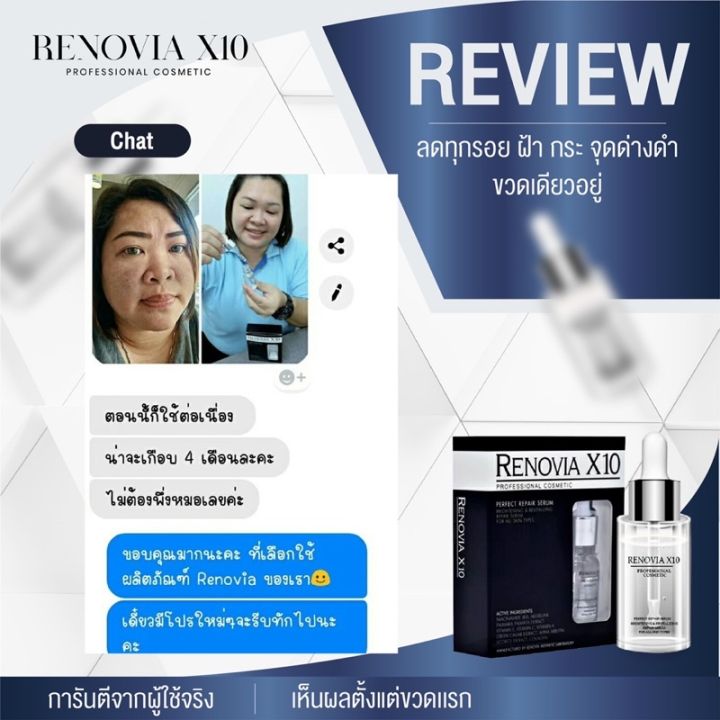 ตรงปก-จบปัญหาผิวหน้า-ของแท้-renovia-x10เซรั่มหน้าใส-ลดฝ้ากระจุดด่างดำ-ฺั-by-18-อีกครั้ง