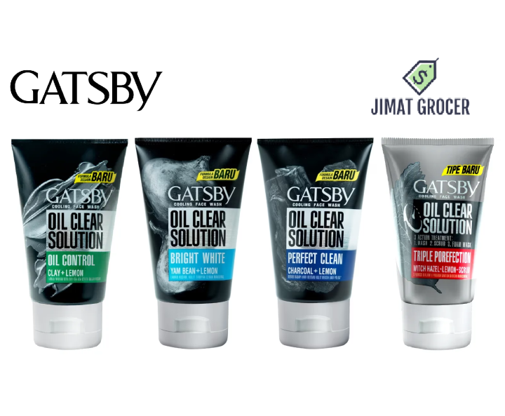 Gatsby Men Cooling Face Wash / Facial Wash 100g Lazada