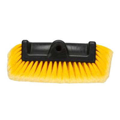 Car Wash Brush Head for Detailing Washing Vehicles, Boats, RVs, ATVs, or Off-Road Autos, Super Soft Bristles for Scratch Resistant Cleaning, Universal Handle Attachment