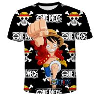 Summer New Cartoon T-shirt Men Short Sleeve The High Quality Casual T-shirt Streetwear Anime Luffy 3D Printed T Shirt