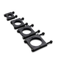 10PCS Aluminum Alloy 8mm10mm 12mm 14mm 16mm 20mm 22mm 25mm 30mm Pipe Clamp Tubing Clip Carbon Tube Fixture Fastener for Plant