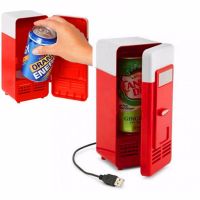 High quality Mini USB Fridge office Cooler Beverage Drink Cans Cooler Warmer Portable Refrigerator USB Gadget for Laptop for PC