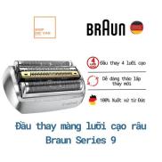 Shaver Foil & Cutter Blades Cassette Replacement for Braun Series 9 Razor