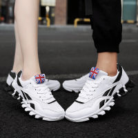 Couples Sneakers Women Breathable Running Shoes Men Lace-up Outdoor Comfortable Leisure Gym Shoes