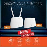 Tenda 4G06 4G N300 router เร้าเตอร์ใส่ซิมปล่อย WI-FI สามารถเชื่อมต่อกับโทรศัพท์ได้ รองรับอุปกรณ์สูงสุด 32 ตัว